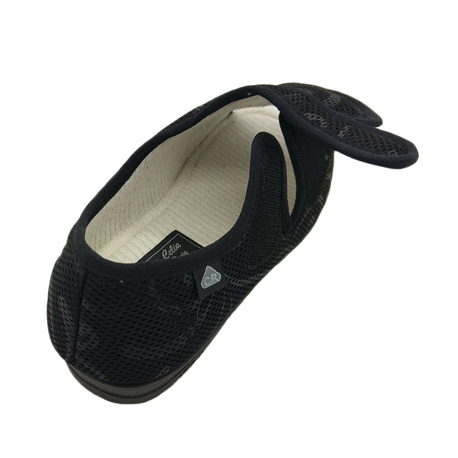Ladies Slippers Celia Ruiz Bilby Bamboo Open Toe Adjustable Washable Wide  Fit | eBay