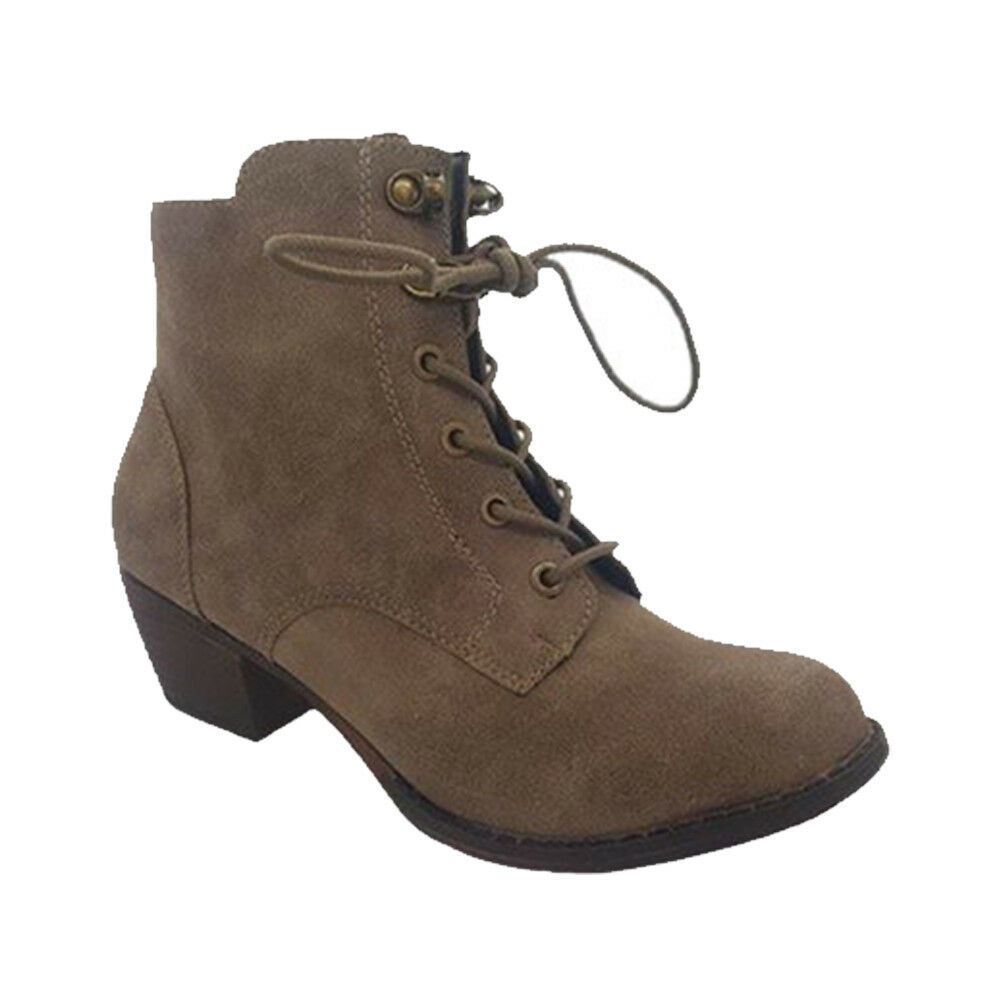Ladies Boots No Shoes Kristina Lace up 