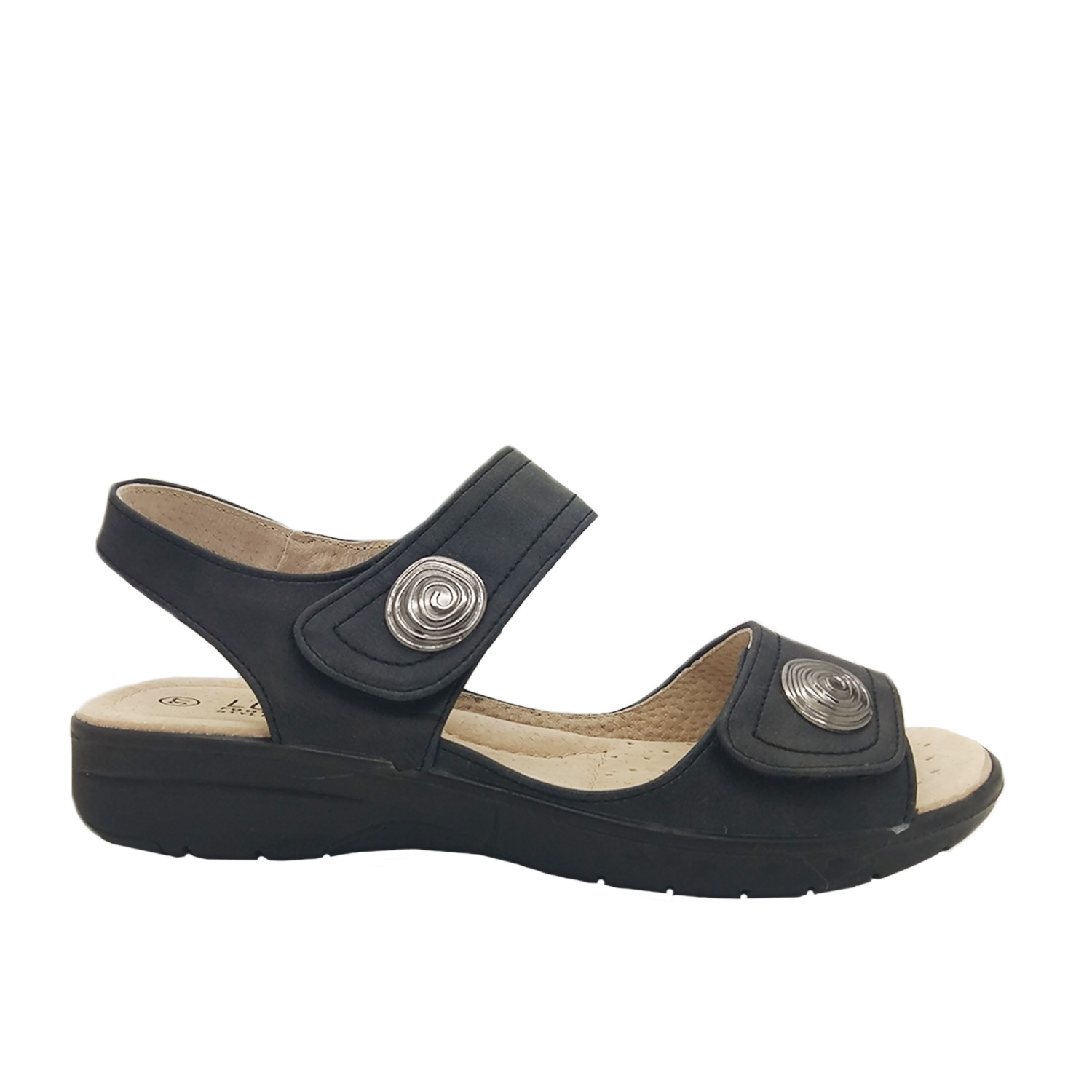 Ladies Shoes Lorella Avery Slingback Comfort Sandal Adjustable Tabs | eBay