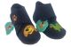 Boys Slippers Grosby Puppy or Rex Navy Felt Slipper Size 4-10 New Cute As