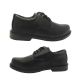 Boys Shoes Grosby Hamburg Jnr Black Boys/Youth Size Lace up Leather School Shoe
