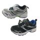 Boys Shoes Aerosport Dynamic Trainers Sneakers Black White Hook and Loop Strap