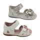 Girls Shoes Grosby Satin Cute Butterfly Sandals Adjustable Heel In
