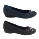 Ladies Shoes Bellissimo Anthem Slip On Court Flats Lightweight Sizes US 5-10