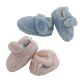 Baby Toddler Slippers Grosby Softees Baby Hoodies Soft Fluffy Pink or Blue S M L