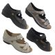 Ladies Shoes Jemma Wynyard Leather Orthotic Comfort Sandal Adjustable Size 6-11