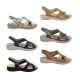 Reva Alessia Ladies Sandals Slingback Light Comfort Sole Elastic Strap
