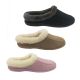 Padders Apache Ladies Slippers Scuffs Winter Cosy Fluffy Trim Slip On UK Sizes