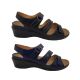 Natural Comfort Ashland Ladies Sandal Leather Slingback Adjustable Straps Wedge