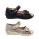 Reva Ashley2 Ladies Sandal Adjustable Straps Heel In Comfort Wider Fit