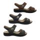 Ladies Shoes Lorella Avery Slingback Comfort Sandals Adjustable Tabs