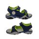 Bolt Ayden Little Boys Sandals Surf Style Multi Adjust Light Up Sole Summer Shoe