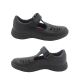 Surefit Bella Girls School Shoe Leather T-Bar style MultiFit Insole Hook and Loop