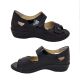 Cabello Comfort RE3422 Ladies Sandal Closed Back Adjustable Orthotic Friendly