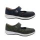 Just Bee Cada Ladies Shoes Leather Upper Casual Flats Removable Insole New Colours