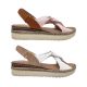 Bay Lane Cairns Ladies Shoes Sandals Summer Slingback Comfort Wedge Sole