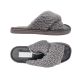 Grosby Curly Cross Ladies Slippers Shoes Slip On Crossover strap Flat Soft