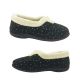 Padders Delight Ladies Slippers V cut Top Soft Trim Padded Insole Slip On UK Sizes