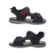 Grosby Dennis Boys Youth Sandals Surf Style Hook and Loop Adjust Flexible Sole