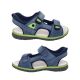 Grosby Dodge Boys Sandals Surf Style Shoes Hook and Loop Adjust Flexible Sole
