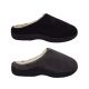 Panda Elmer Mens Slippers Scuff Padded Furry Lined Slip On Soft Sole Closed Toe