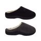 Panda Elmer Mens Slippers Scuff Winter Furry Lined Cosy Slip On Closed Toe