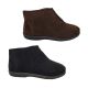 Panda Elon Mens Slippers Boot Zip Top Ankle High Soft Upper Flex Sole