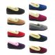 Ladies Slippers Panda Emille Soft Microsuede Upper Wider Fit Comfy
