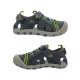 Activ Fred Boys Sandal Closed Toe Hook And Loop Adjust Soft Flex Sole Light 