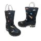 Jellies Galactic Bright Toddler Little Boys Gumboots Pull on Space Print LED Sole