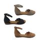 Bondi Galan Ladies Shoes Summer Sandals Open Toe Ankle Strap Heel In Flexi Sole 