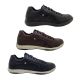 Reva Hulk Mens Shoes Leather Casual Flats Lace Up Zip Comfort Shoes