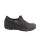 Lorella Janice Ladies Casual Shoes Light Comfy Soft Insole Slip On-Black-AU 5 EURO 36