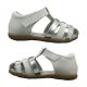 Girls Shoes Grosby Arabell Leather Sandals Back-in Covered Toe