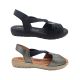 Reva Kaya Ladies Leather Sandals Slingback Light Comfort Sole Adjustable
