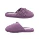 Ladies Slippers Grosby Invisible Support Slide Floral Mule Lilac Slipper 5-10   