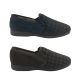 Grosby Louis Mens Slippers Slip On Cosy Memory Foam Furry Lined 