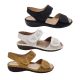 Aerocushion Manela Ladies Sandals Adjustable Straps Flexible Lightweight Cushioned