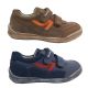 Boys Shoes Surefit Danny Leather Casuals Hook and Loop Straps Flat Sole
