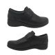 Jemma Patty Ladies Casual Shoes Soft Leather Upper Adjustable Work Shoe