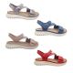 Wilde Sannah Ladies Shoes Sandals Summer Slingback Adjustable Tabs Light