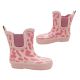 Jellies Waterfall Little Girls Gumboots Pull on Elastic sides Mid Rise Leopard