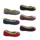 Ladies Slippers Panda Elgin Flower Low cut Slip On Wider Slipper Soft