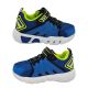 Bolt Zachary Boys Shoes Sneaker Casual Trainer LED Lightup Sole Hook and Loop Strap