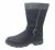 Girls Boots Cool Chic Maggie Black Shoe New Zip Up Boots Mid Length