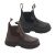 Toddler Boots Grosby Ranch Kids Boots Leather Upper Pull on Tabs Elastic Panels
