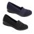 Bellissimo Ilana Ladies Shoes Slip On Elastic Fabric Lightweight Casual Comfort