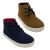 Boys Boots Minis Abe Tan or Navy Suede Look Lace up Ankle Boot Sizes 10-6 NEW
