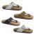 Ladies Shoes Bernice Jamila Sandals Comfort Cork Footbed Thong Adjust Buckle