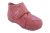 Grosby Heart Girls Slippers Cute Cosy Pink Felt Upper Slipper